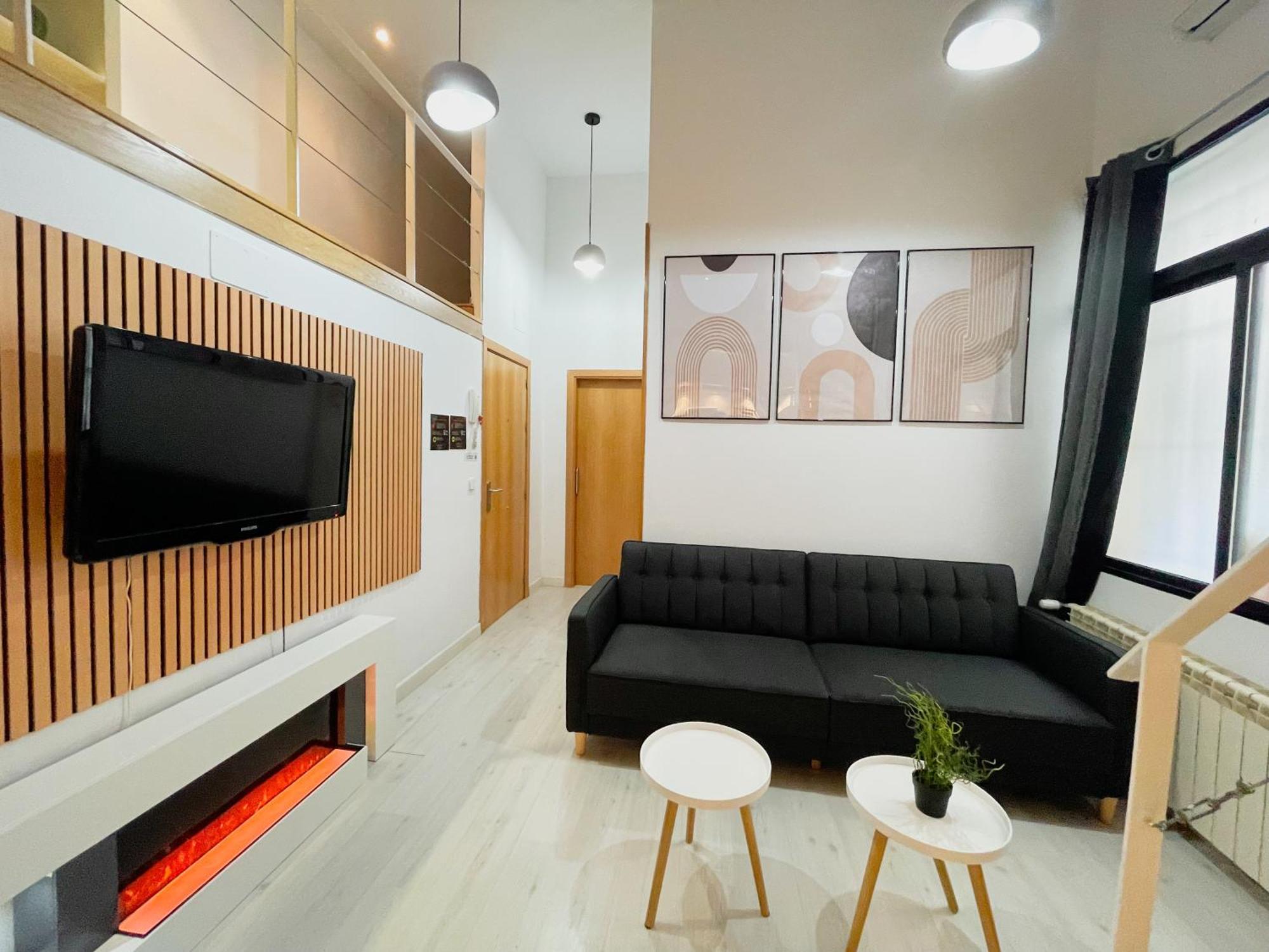 马德里Carretas Duplex Interior公寓 外观 照片